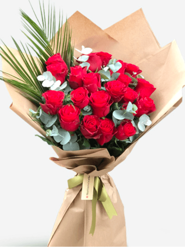 Alanya çiçekçi - 19 Gül Buketi 