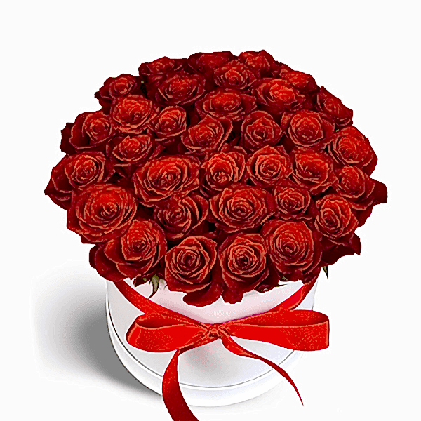 Alanya Florist - 35 Red Roses in Box 