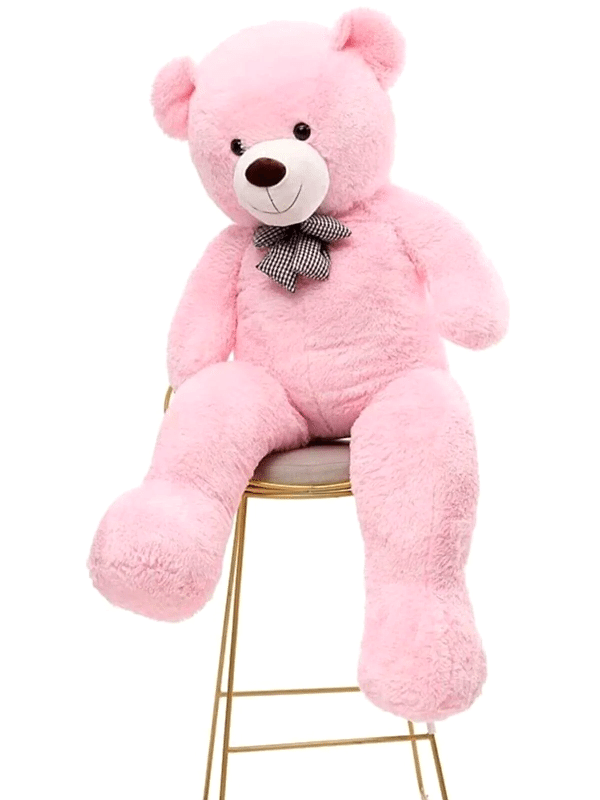  Armağan Çiçekçilik Alanya - 150 cm Dev Peluş Ayı Pembe