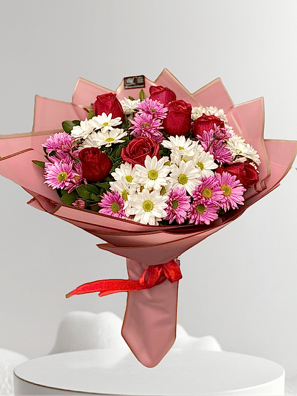  Alanya aynı gün çiçek - 7 Gül Renkli Papatyalar