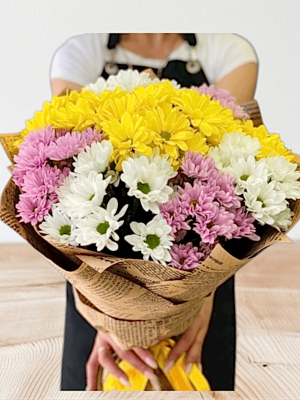  Armağan Çiçekçilik Alanya - Karma Renkli Papatya Buketi