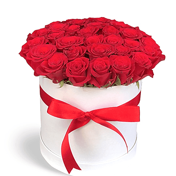  Armağan Çiçekçilik Alanya - Kutuda 33 Kırmızı Güller