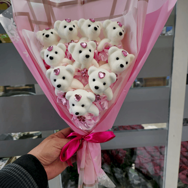  Цветочный магазин Алания - Sevimli Ayıcıklardan Buket