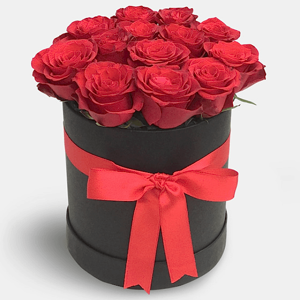 Alanya çiçekçi - Kutuda 13 Kırmızı Güller