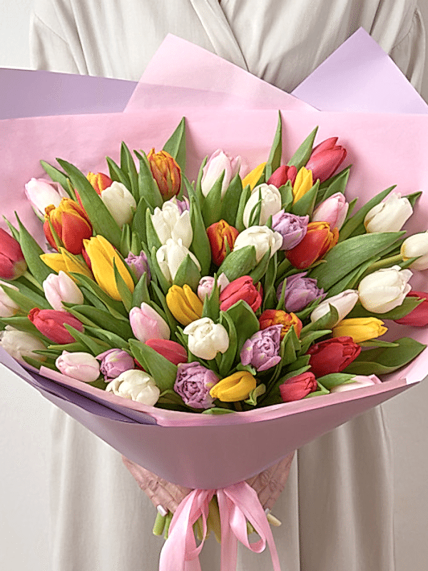  Alanya online çiçek - 51 Mix Laleler