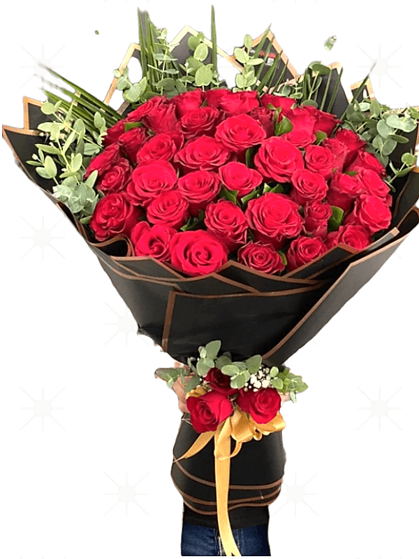 Alanya çiçekçi - 41 Gülden Vip Buket