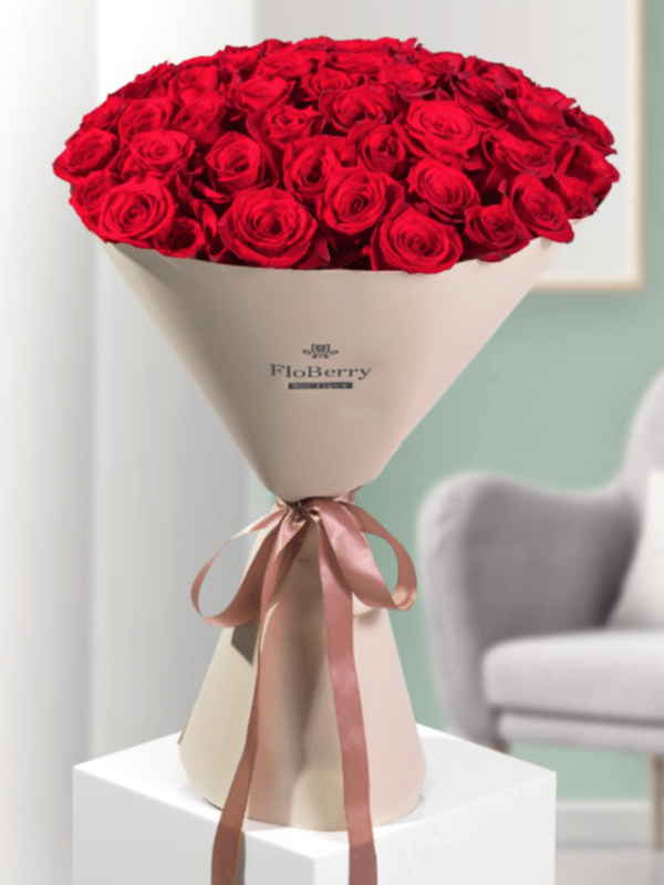  Alanya çiçek gönder - 51 Kırmızı Gül Buketi 