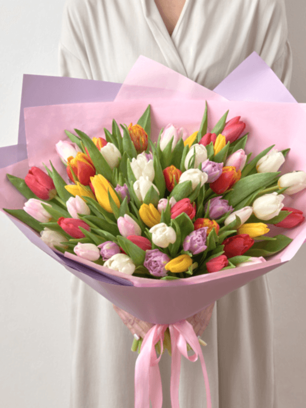  Alanya aynı gün çiçek - 51 Mix Laleler