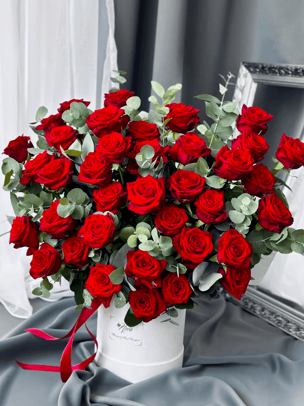  Alanya online çiçek - Kutuda 35 Gül