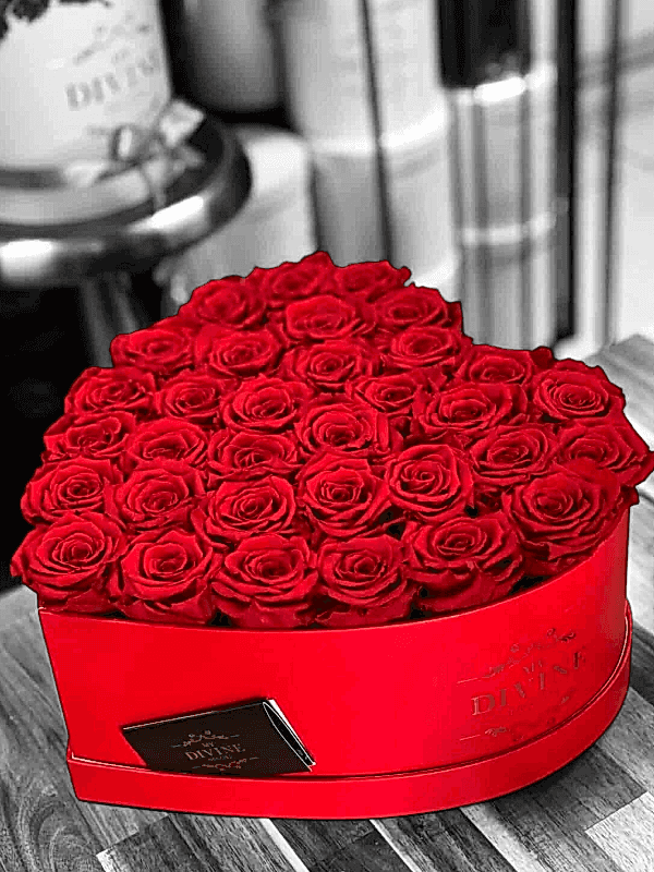  Alanya online çiçek - Kalp Kutuda 51 Güller