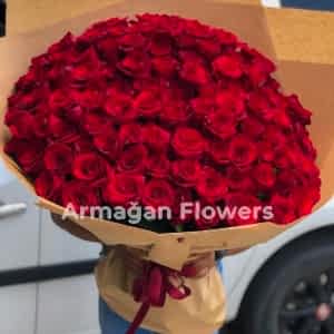 Alanya online çiçek - 99 Kırmızı Güller 