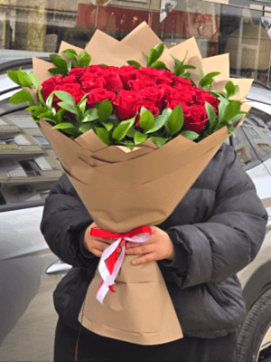 Alanya çiçekçi - 37 Gül Demeti 