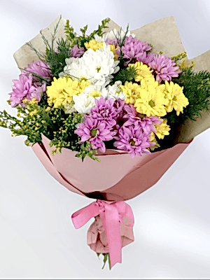 Alanya çiçekçi - Renkli Mevsim Buketi