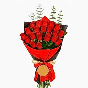 Alanya çiçekçi - 21 Gül Buketi 