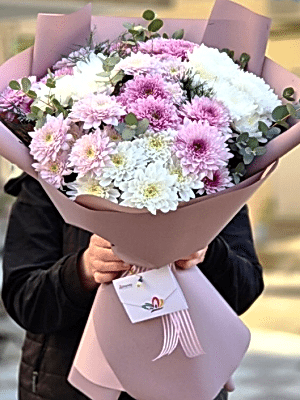  Alanya online çiçek - Mix Kasımpatı Buketi